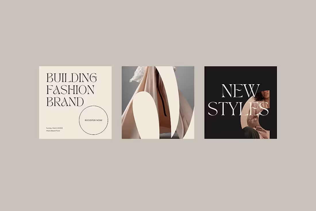 Cover image for Fierce Look - Canva Social Media Kit