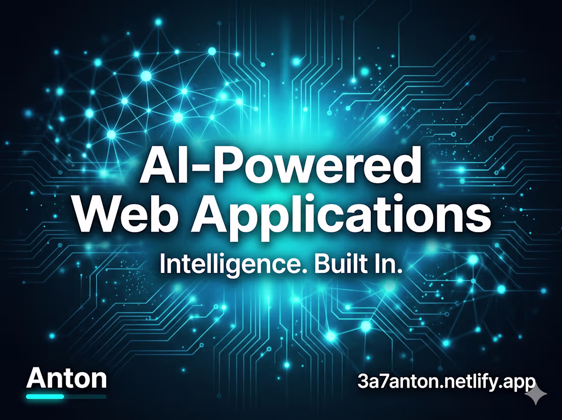 Cover image for AI-Powered Web App Development