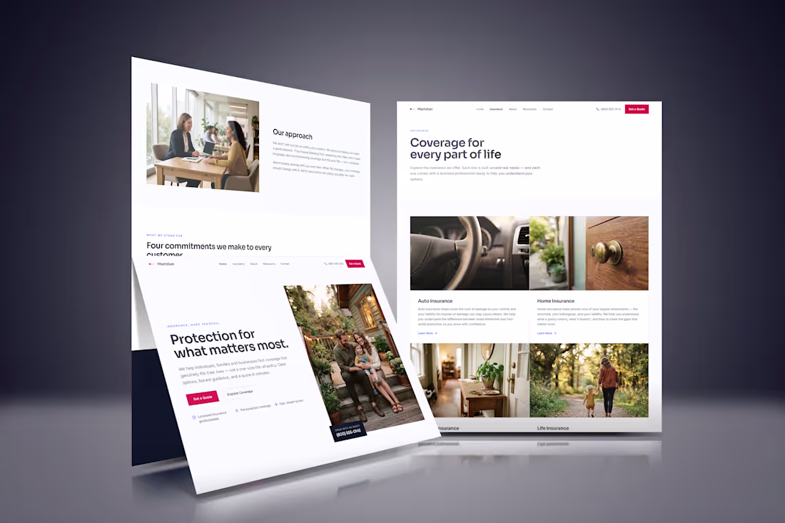 Cover image for Designed and developed a modern,