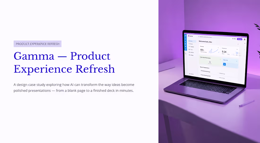 Cover image for Project Title: Gamma — Product