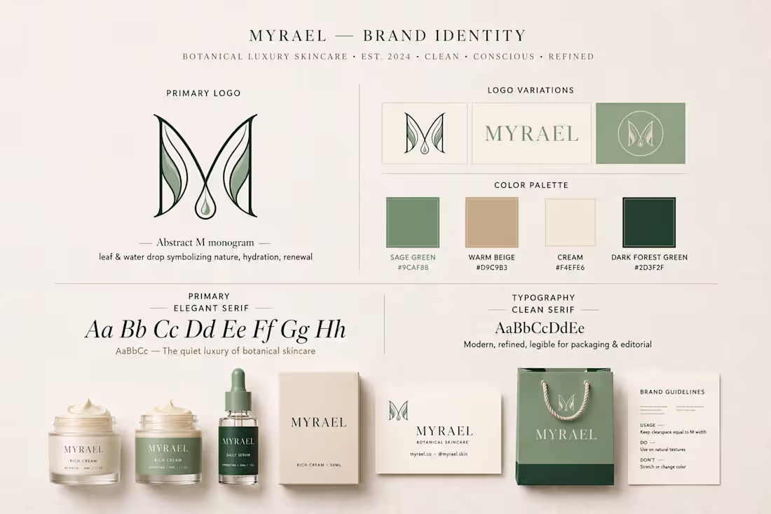 Cover image for MYRAEL — Botanical Luxury Skincare
