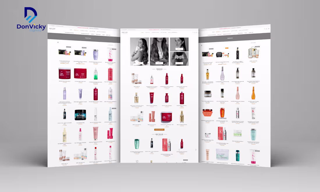 Cover image for Brûlée Hair: Luxury E-commerce Platform