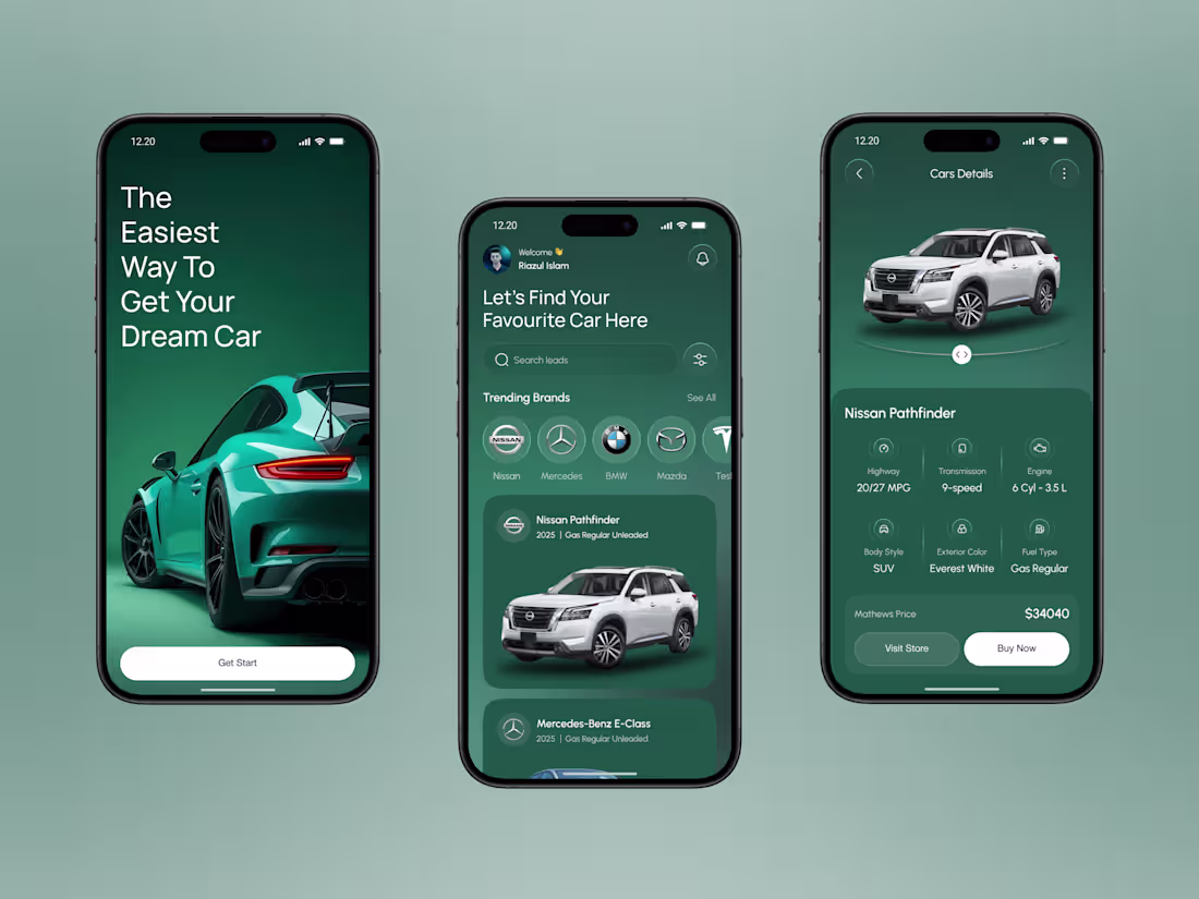 Cover image for Car Shop Mobile App Exploration