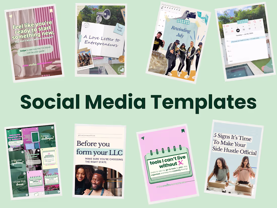 Cover image for On-Brand Social Content Design (Carousels, Posts & Stories)