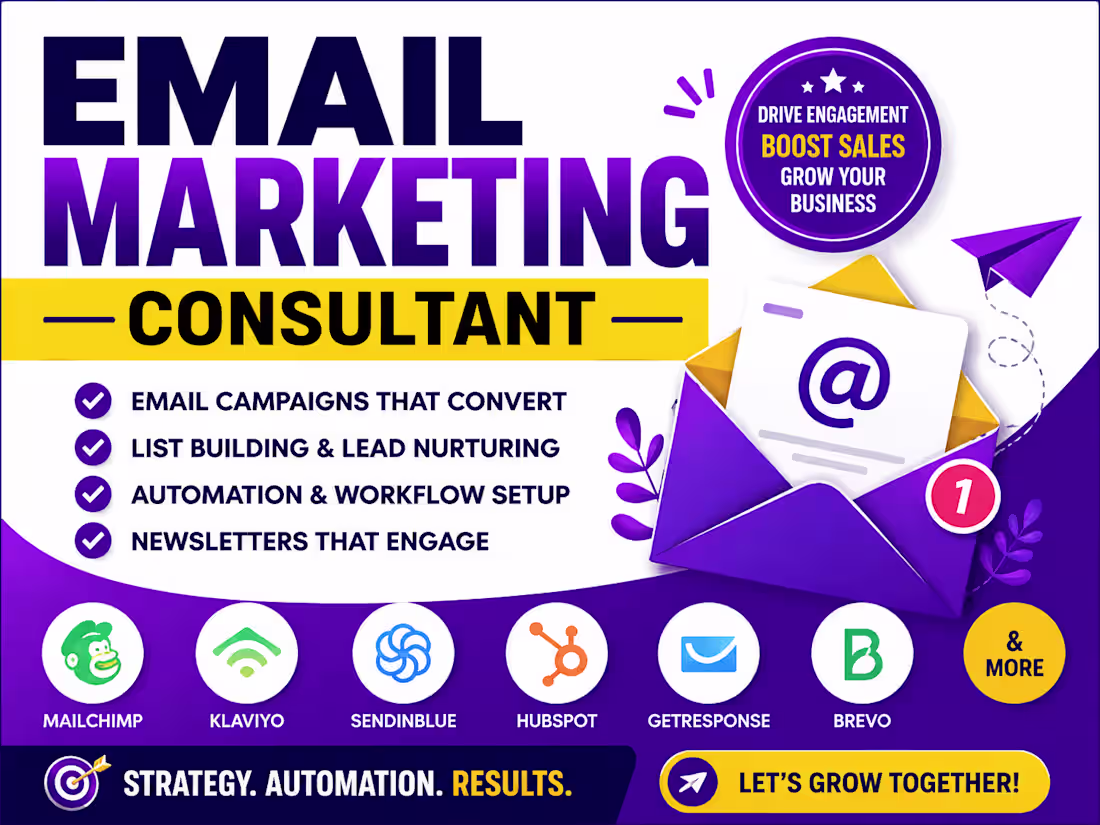 Cover image for Email Marketing
Email marketing is one