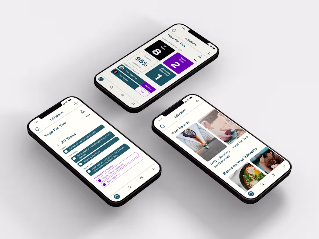 Cover image for Tandem - UX/UI Design, Brand Strategy
