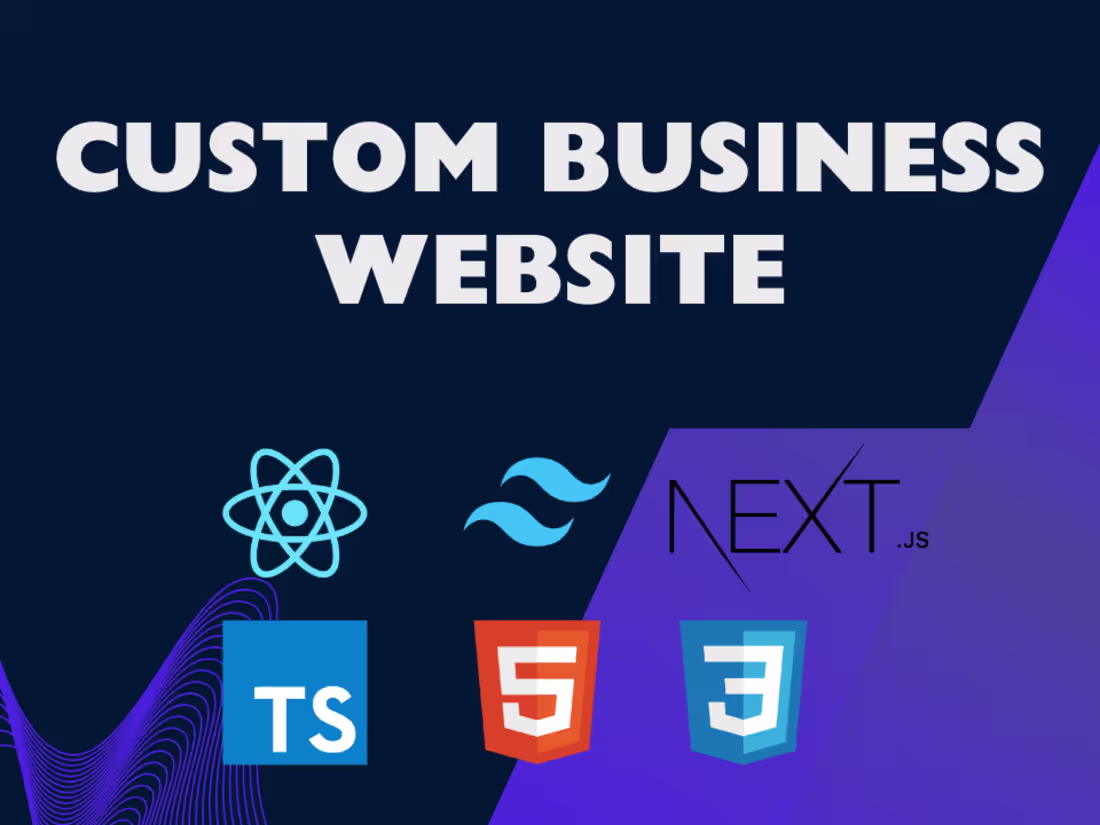 Cover image for Professional Business Website: Fast, Scalable, and SEO-Optimized