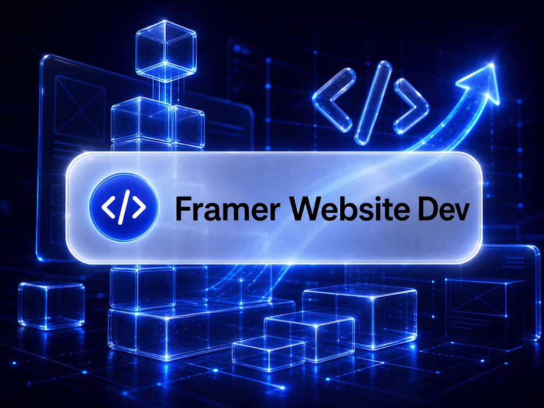 Cover image for Framer Website Development — Multi-Page Build Only