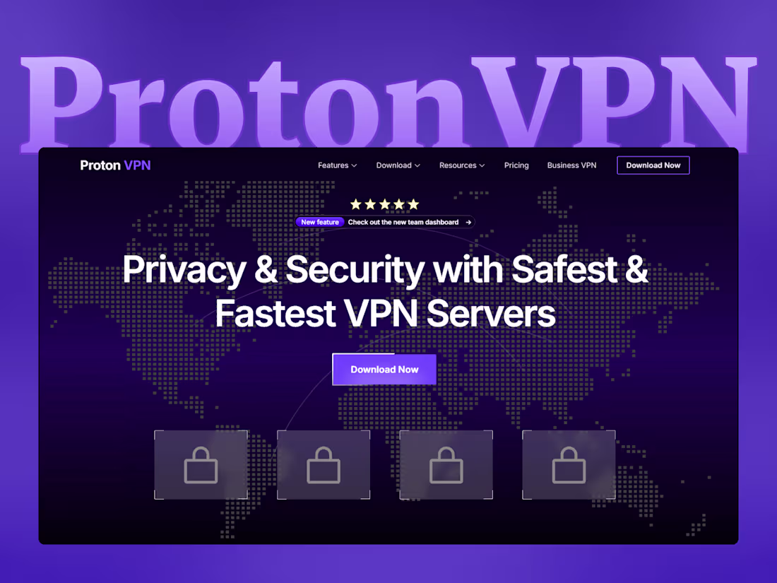 Cover image for Proton VPN Landing Page Redesigned!