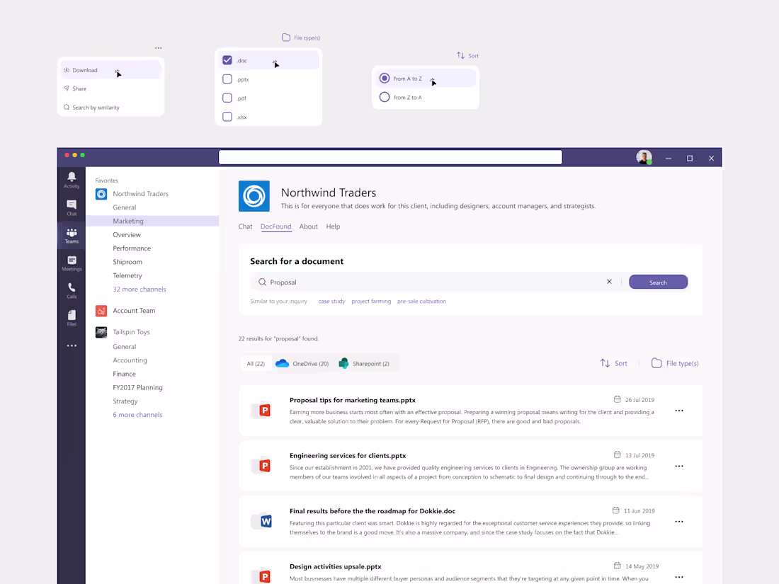 Cover image for Enterprise Search Tool Integration in MS Teams