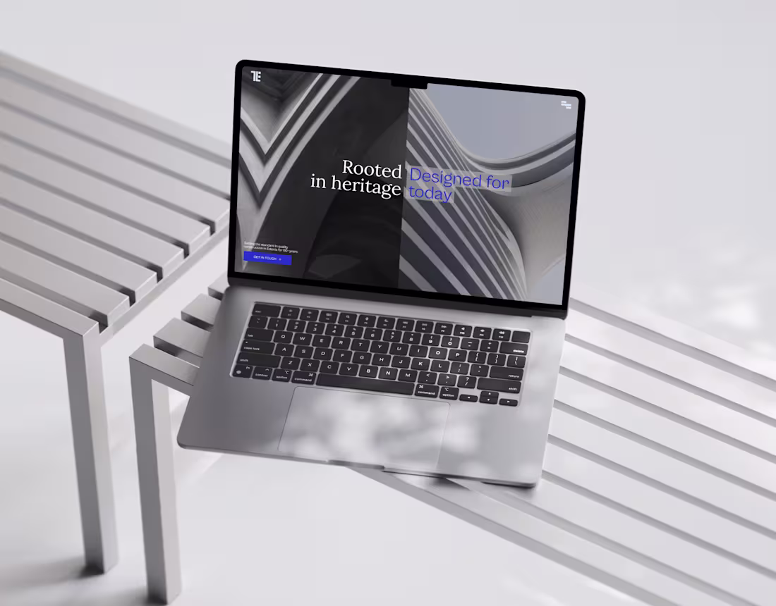 Cover image for Website for the engineering company