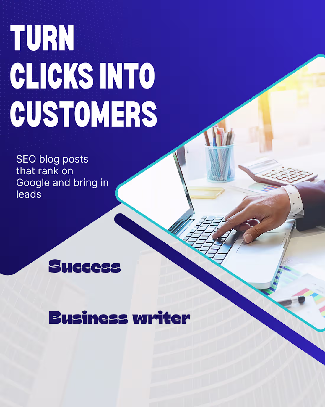Cover image for I write SEO blog posts