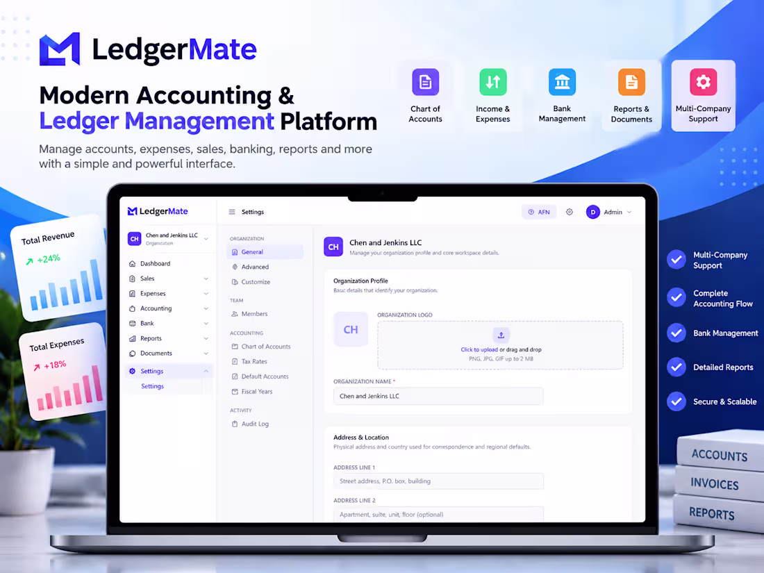 Cover image for Built and contributed to LedgerMate,