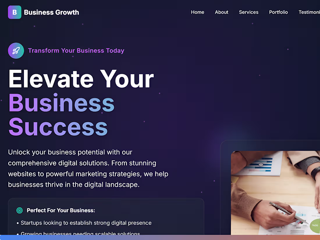Cover image for AI-Powered Business App