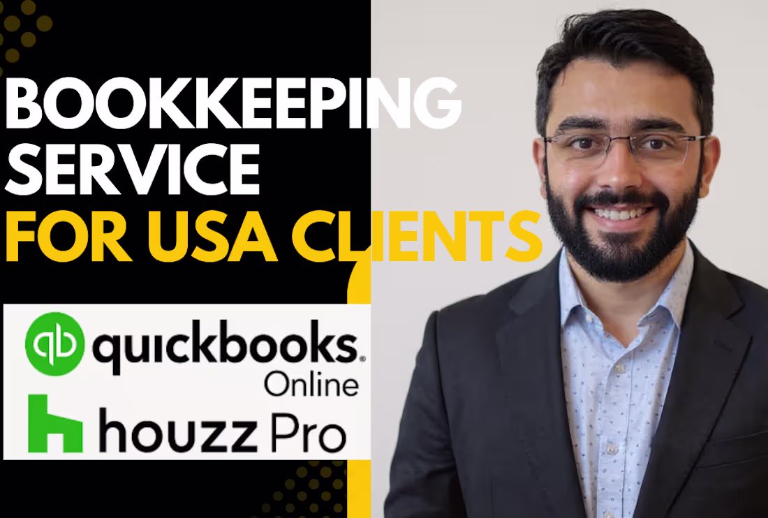 Cover image for Interior designing bookkeeping in QuickBooks for USA clients