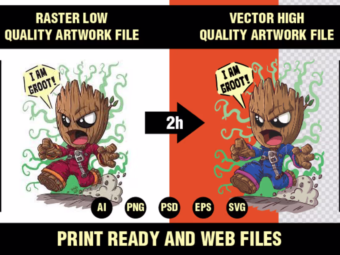 Cover image for Remake, Redesign, Modify, your logo or image to vector