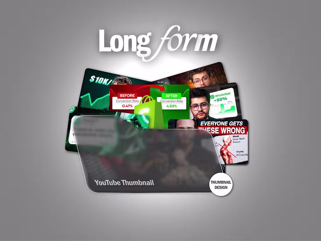 Cover image for Long Form YouTube Thumbnail