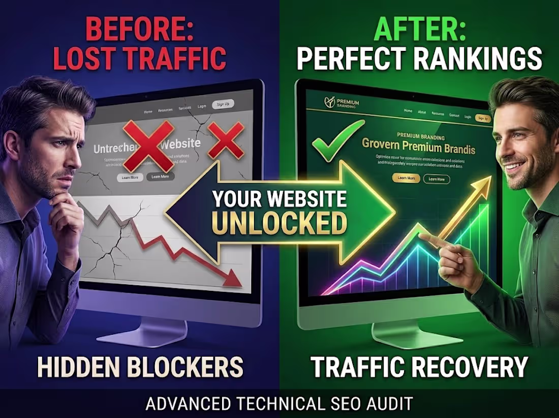 Cover image for Advanced Technical SEO Audit & GSC Indexing Error Resolution
