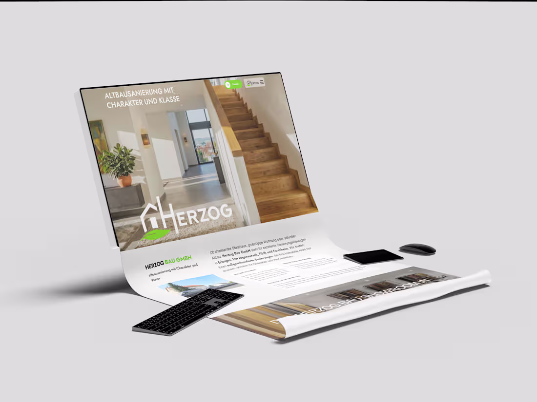 Cover image for Herzog Bau GmbH | Website