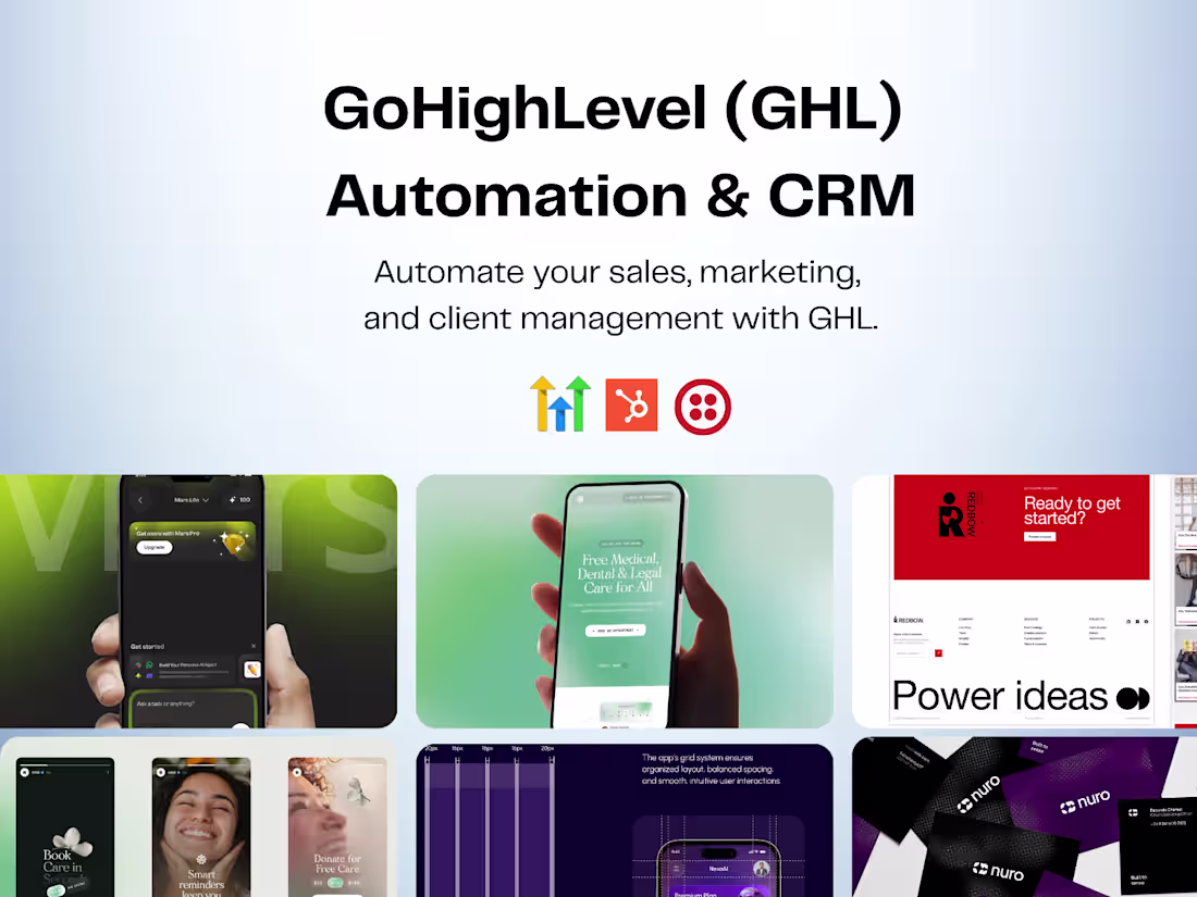 Cover image for GoHighLevel (GHL) Automation & CRM
