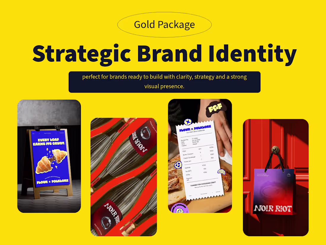 Cover image for Gold Package — Strategic Brand Identity