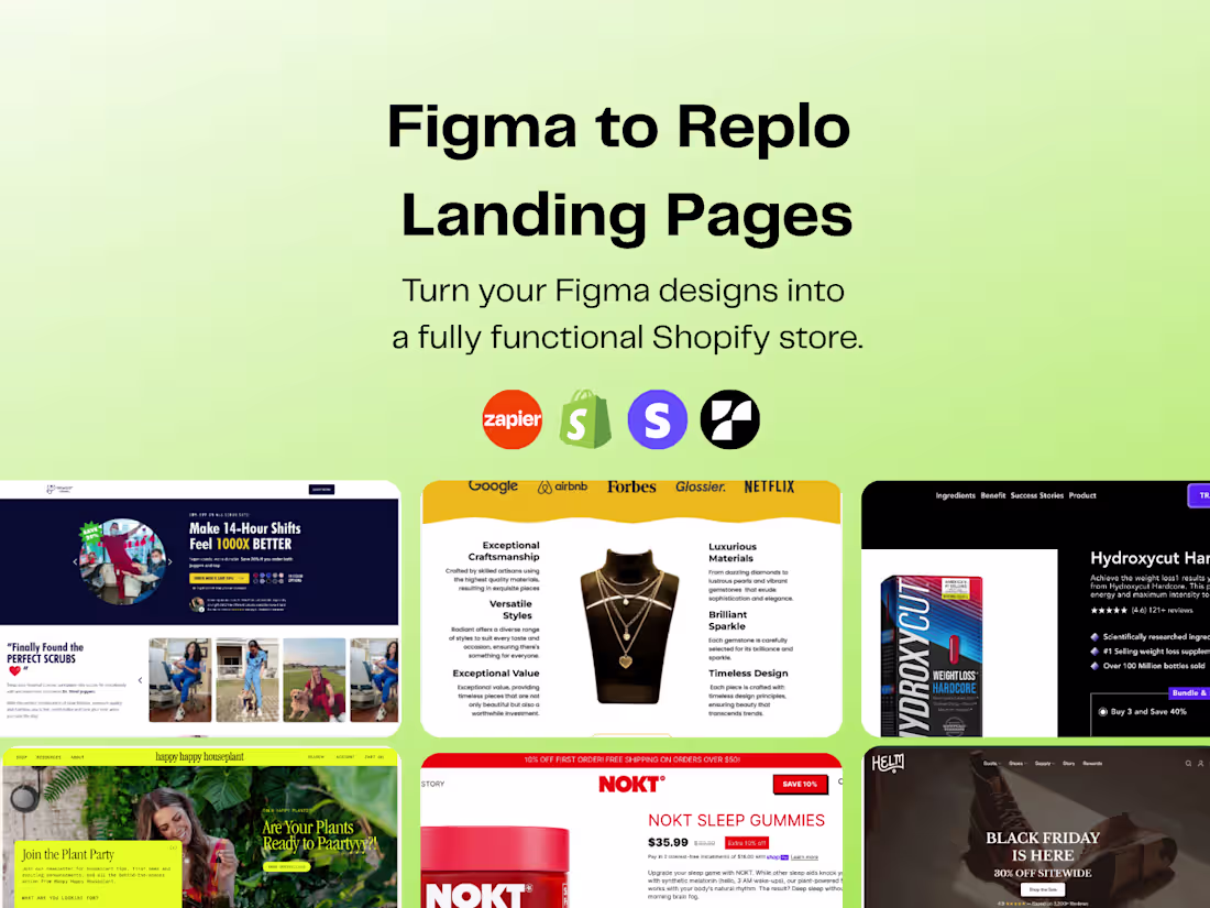 Cover image for Figma to Replo - Landing Page