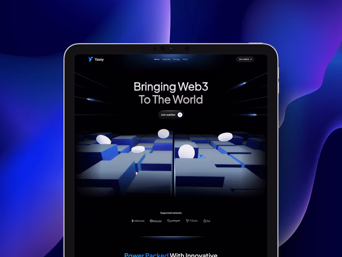 Cover image for Framer Landing Page Design