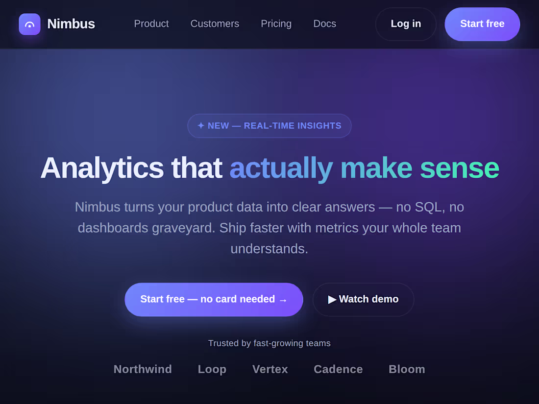 Cover image for Landing Page Development