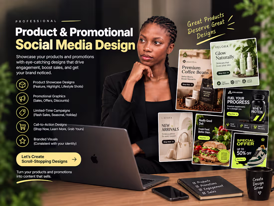 Cover image for Product & Promotional Social Media Design