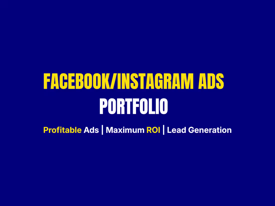 Cover image for Meta Ads | Web Developer | SEO | Content Writing