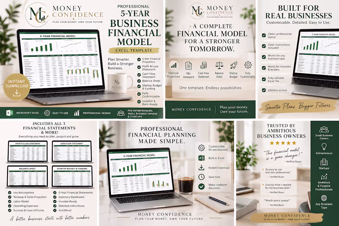 Cover image for Custom Financial Model Setup — Starting at $999 one-time
