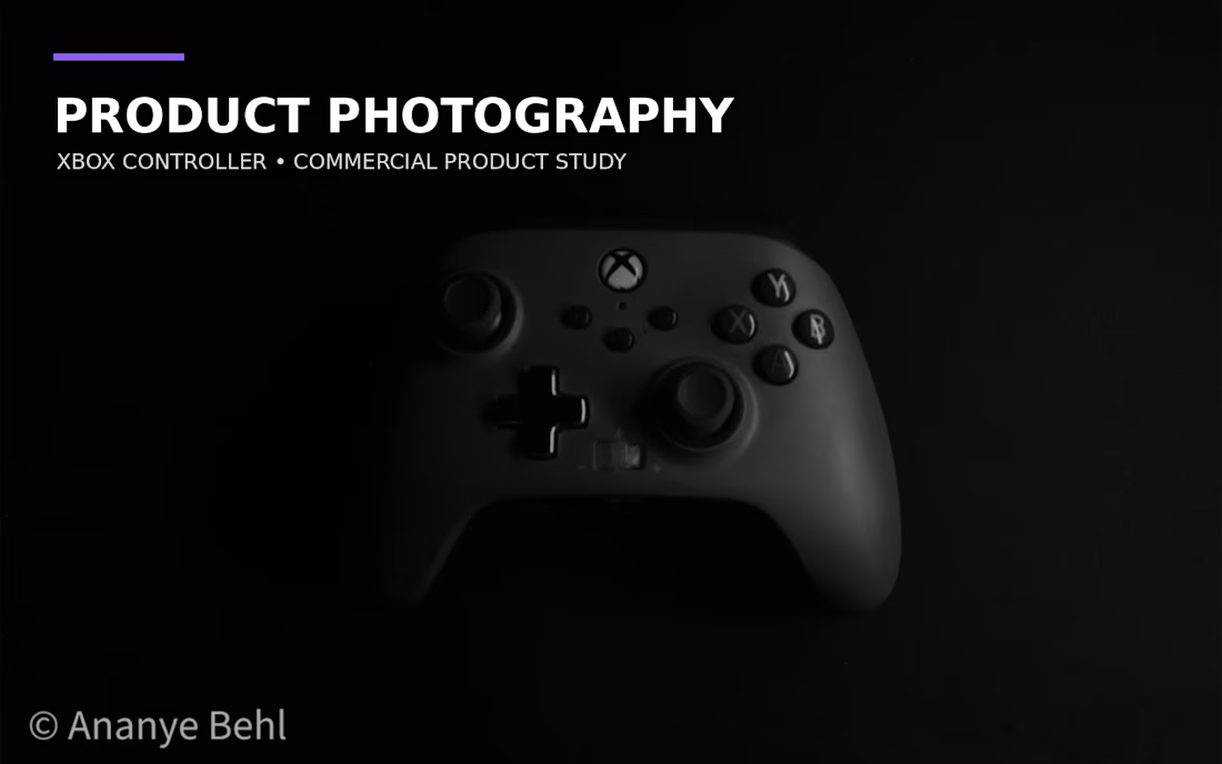 Cover image for Xbox Controller — Product Photography