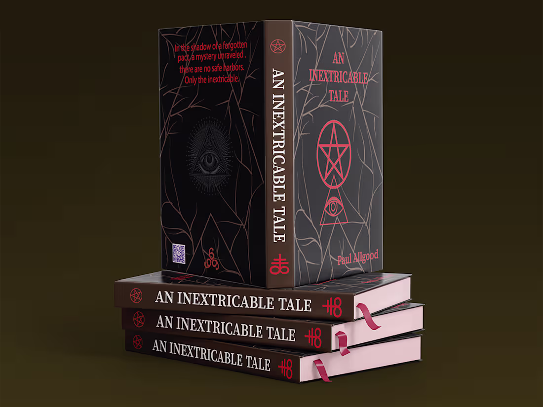 Cover image for custom book cover design