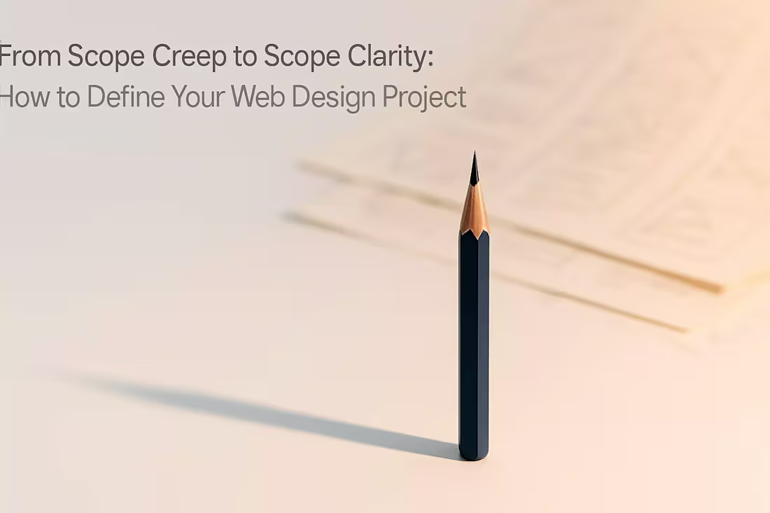 Cover image for From Scope Creep to Scope Clarity: How to Define Your Web Design Project