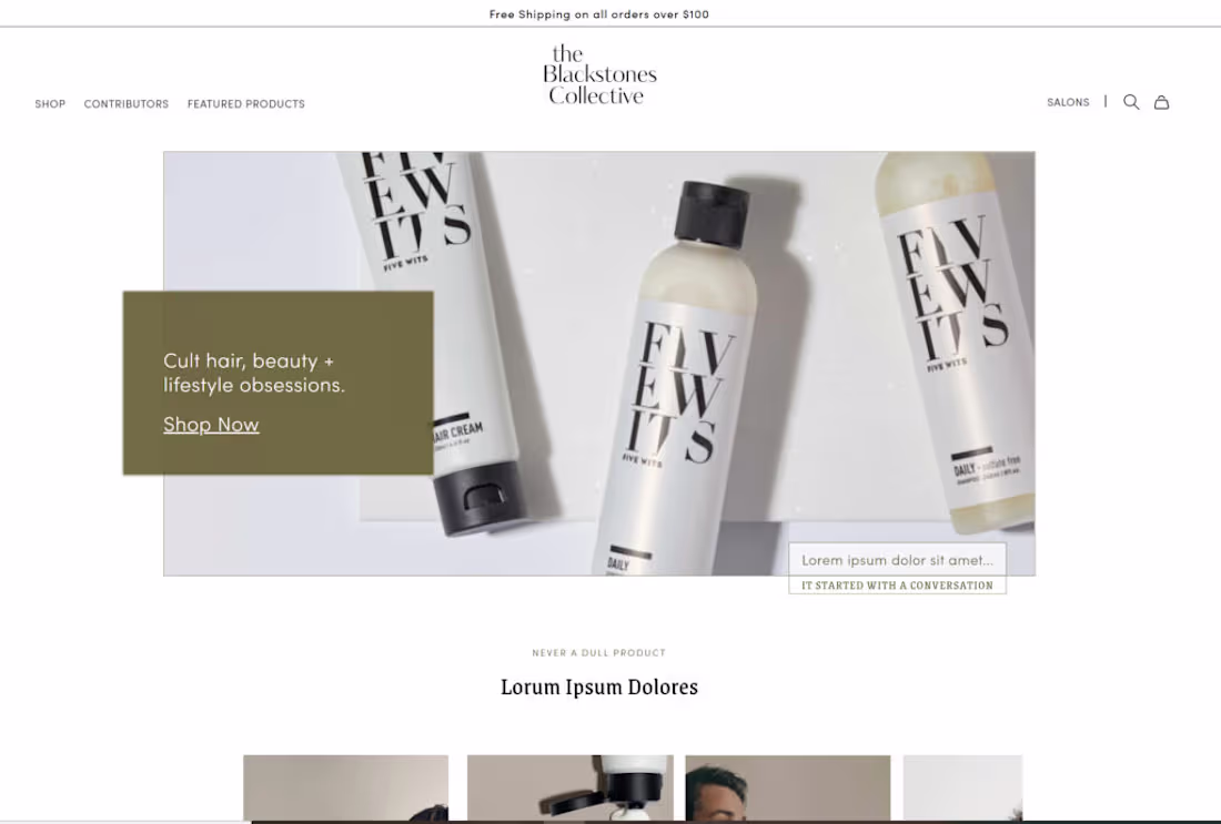 Cover image for The Blackstones Collective - Shopify