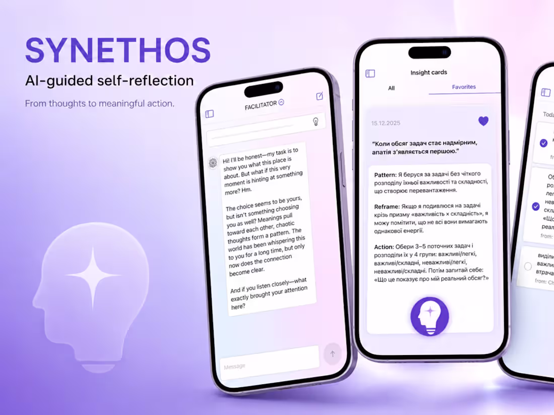 Cover image for Synethos is a conversational mobile