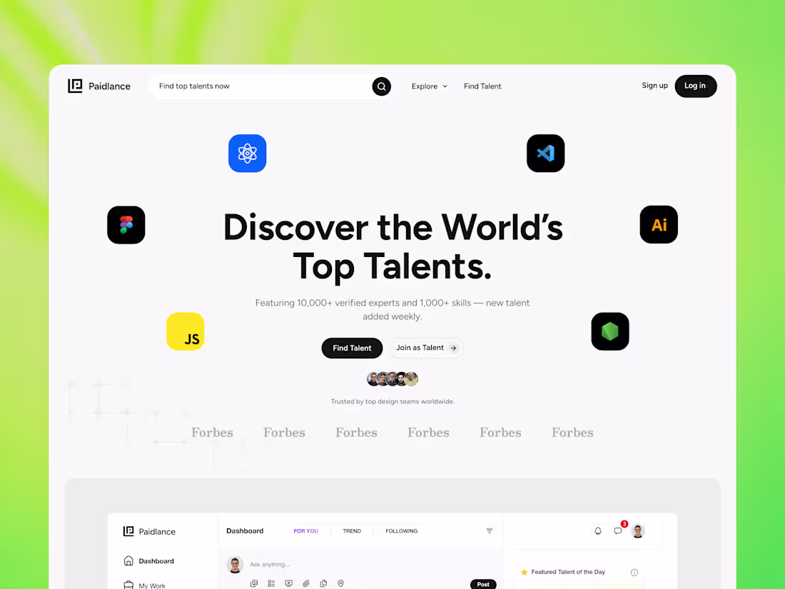 Cover image for Visual Talent Discovery Platform Design