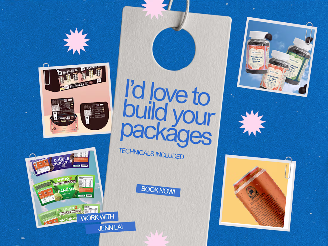 Cover image for Packaging Design + Technicals
