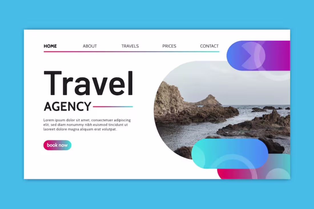 Cover image for TRAVEL WEBSITE