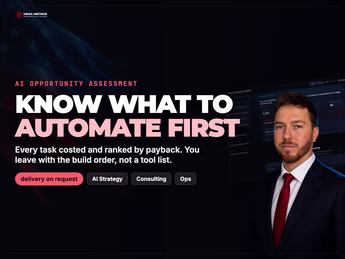 Cover image for AI Opportunity Assessment, Every Automation Sized In Dollars