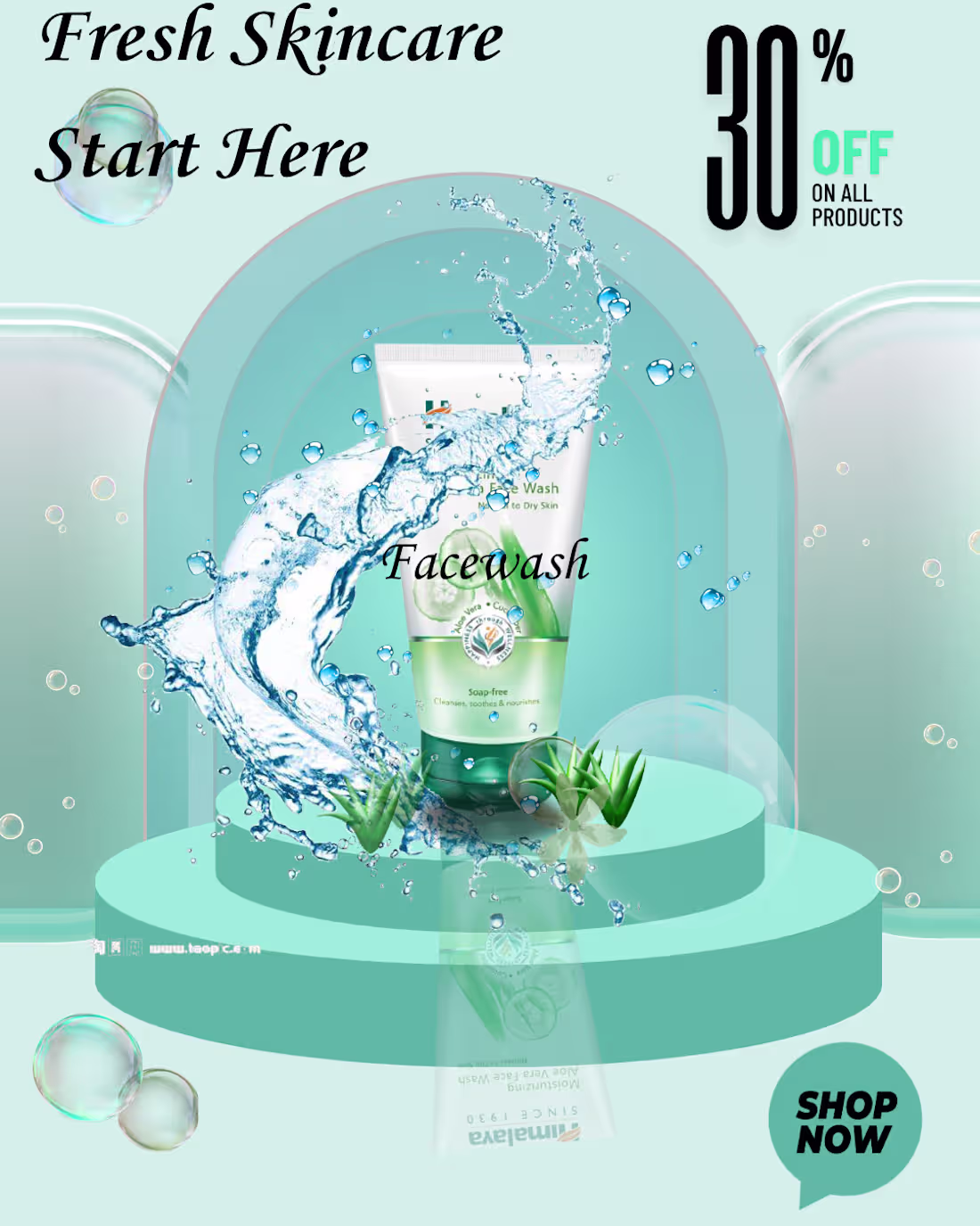 Cover image for Fresh Skincare Social Media Ad