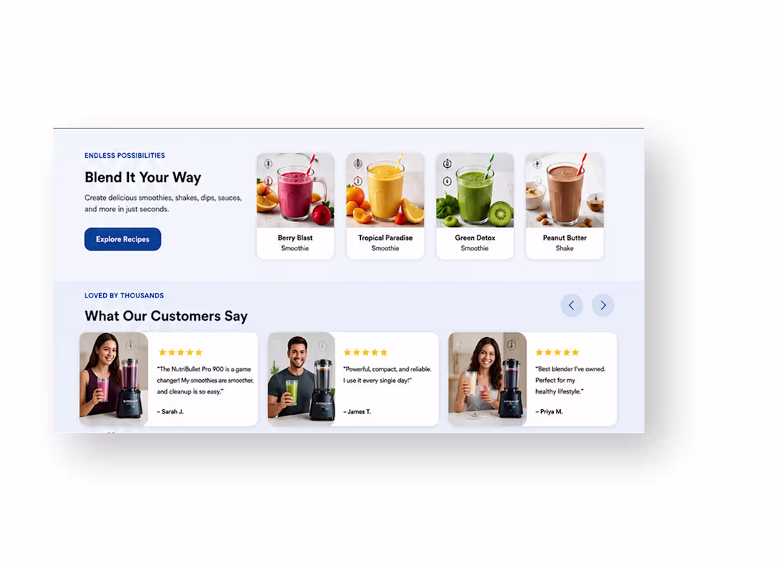Cover image for Designed to Convert. 
Every section