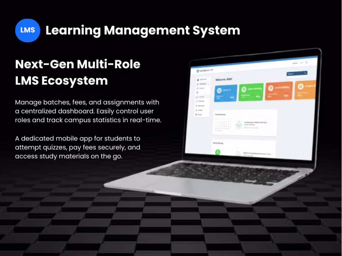 Cover image for Learning Management System (LMS) with