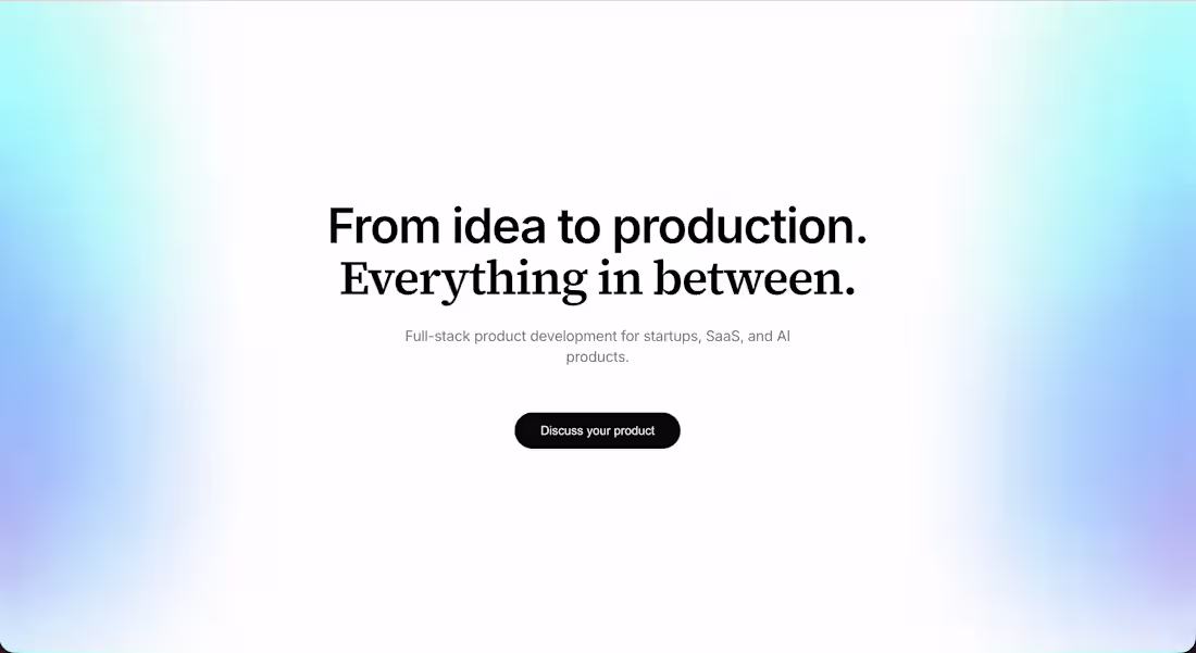 Cover image for Build Products From Idea to Production