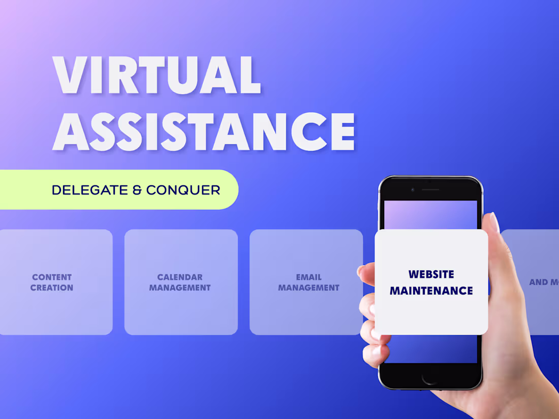 Cover image for Virtual Assistance 🤝 Delegate & Conquer