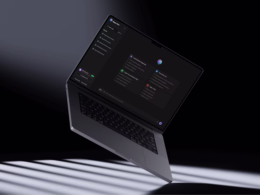 Cover image for Aippy Chat AI Assistant Dashboard Design