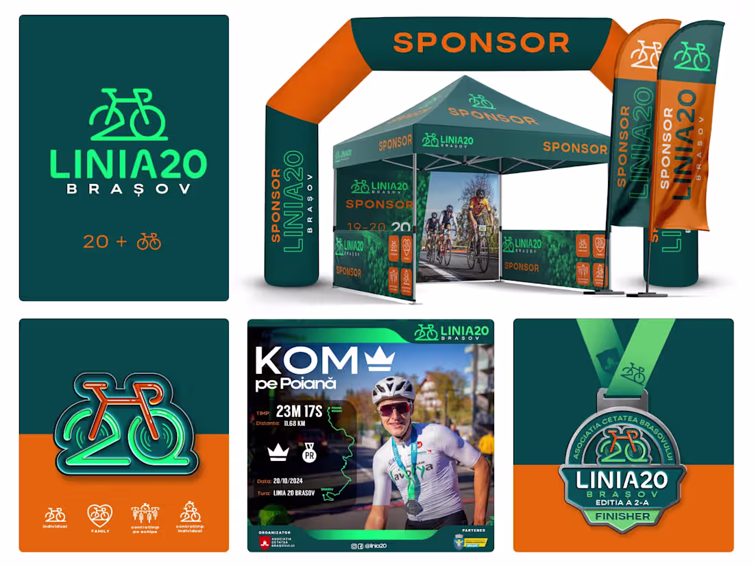 Cover image for Logo and visual identity package