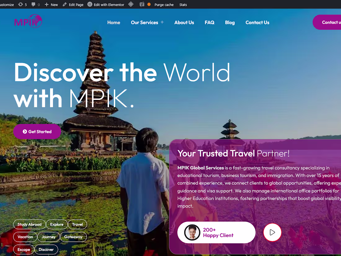 Cover image for Transform Travel Bookings with Engaging Website Redesigns