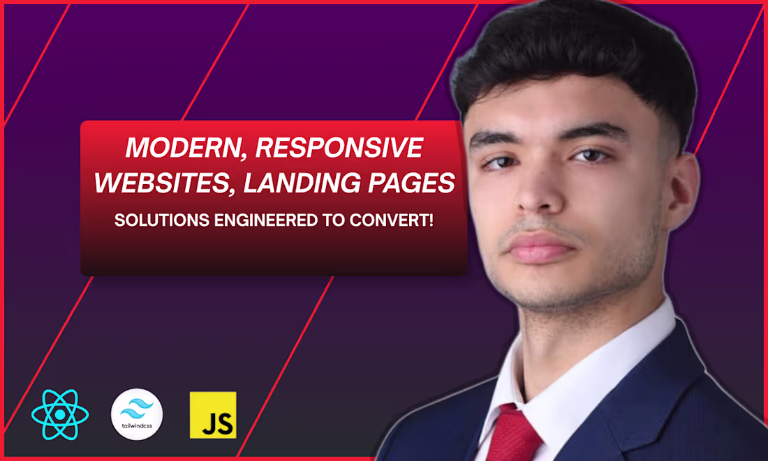 Cover image for Get a modern, responsive website/web app