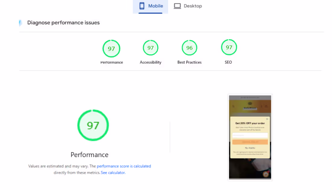 Cover image for Site Speed & SEO Overhaul (Shopify)